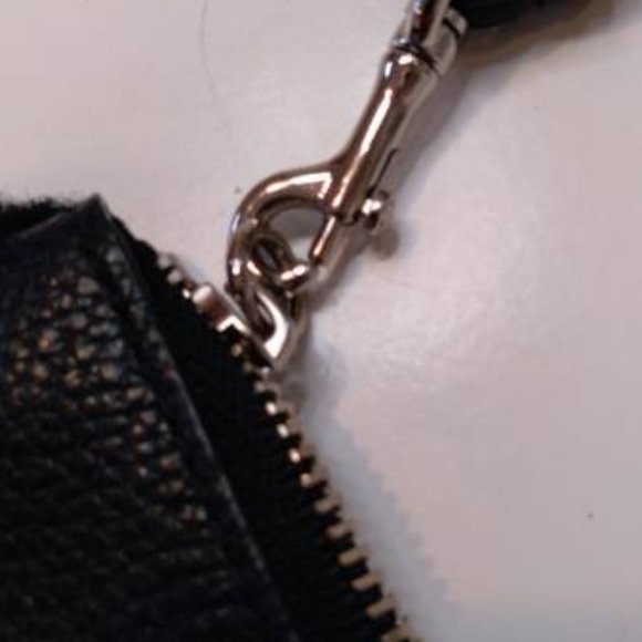 Small Black Coach Wristlet - Picture 4 of 6